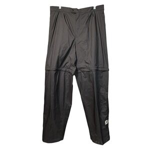 Dryjoys by Footjoy Convertible Golf Pants Shorts XL Rain Wind Proof Windbreaker